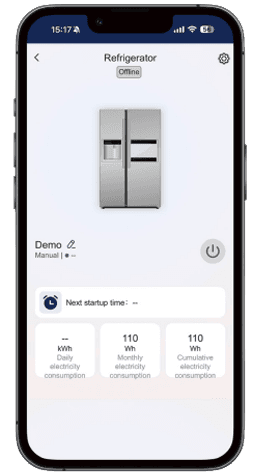 Écran 1 de l’application Solenso EMS