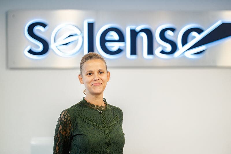 Sarah Zanini, présidente de Solenso Power