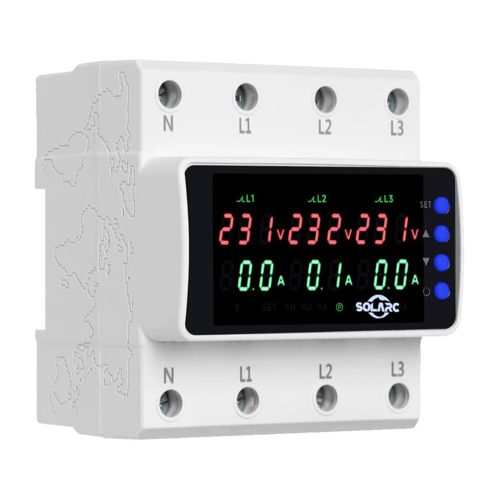 Protection surtension et sous-tension : SOLARC SCS6-N6VA2 triphasé